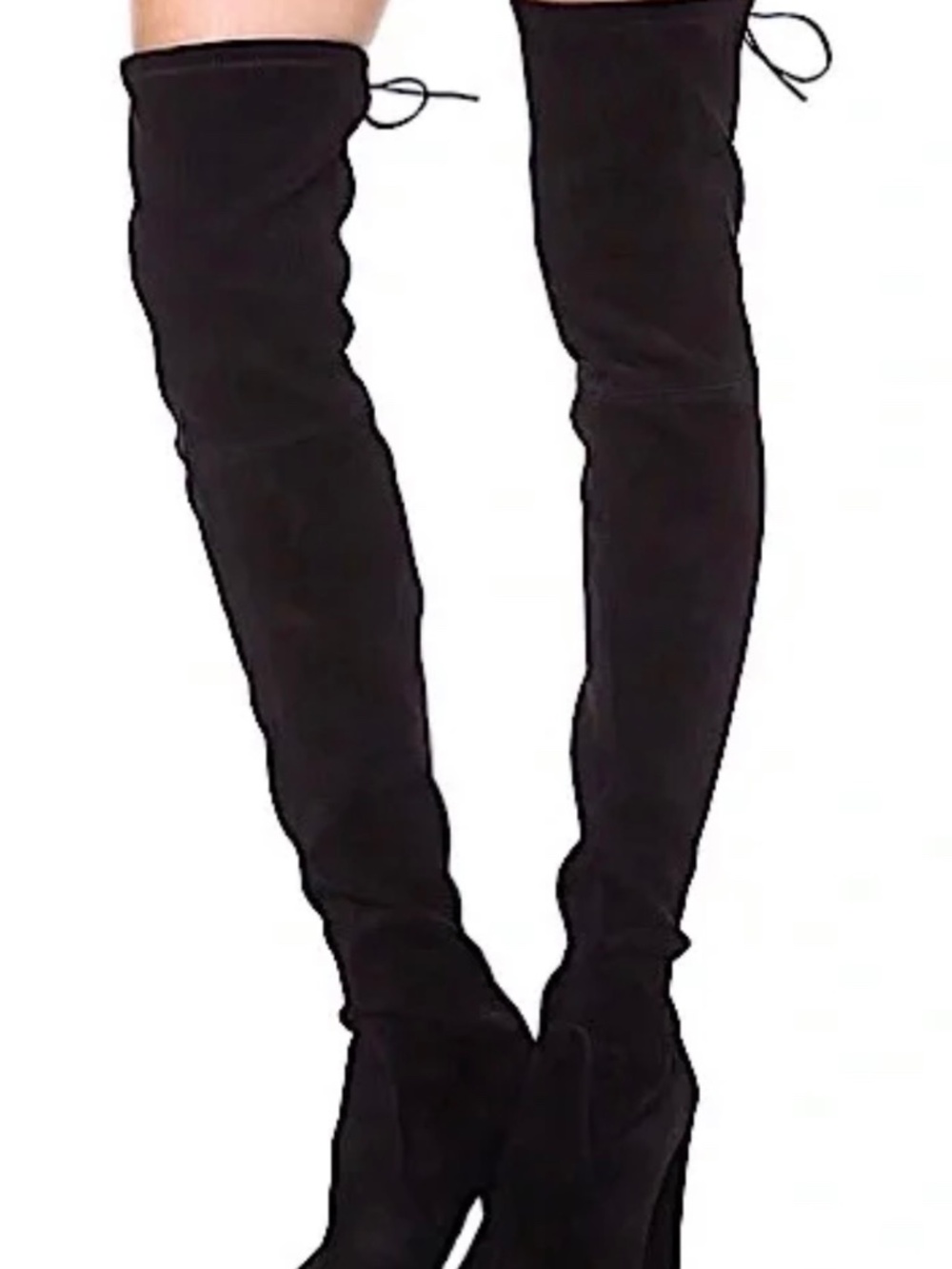 Size 7 thigh high suede Stuart weitzman